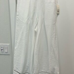 A New Day Women’s High Rise Ladder Trim Linen Pants